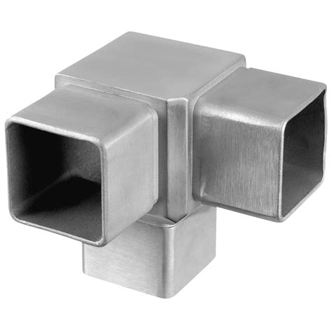 steel box section connectors|square tubing connectors.